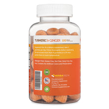 Load image into Gallery viewer, Turmeric + Ginger Gummies